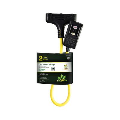 GG-12402 by Go Green Power - CORD 12 AWG 2' YELLOW