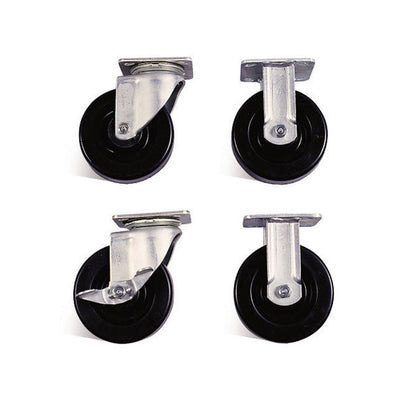 695 by Knaack - 6"" CASTER SET W/ BRAKES, SOLID P