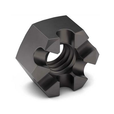 351227T by Earnest - 3/4-10 SLOTTED HEX NUT, GRADE 5,