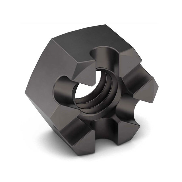 351227T by Earnest - 3/4-10 SLOTTED HEX NUT, GRADE 5,