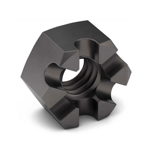 351227T by Earnest - 3/4-10 SLOTTED HEX NUT, GRADE 5,