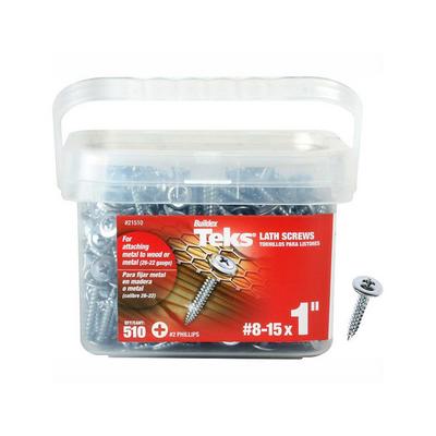21510 by ITW - LATH SHARP POINT SCREW, #8-15X1,