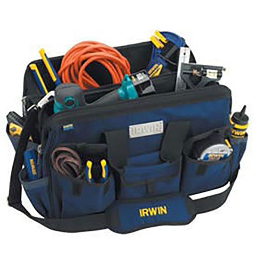 4402017 by IRWIN Tools - DOUBLE SIDED TOOL BAG, 18"", ZIPP