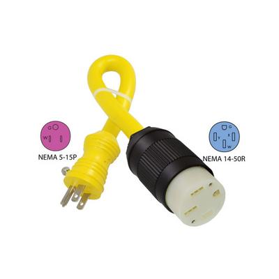 B2243444 by Conntek - CORD 10AWG NEMA5-15P-14-50R 1.5