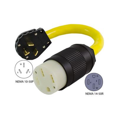 B2243446 by Conntek - CORD 6AWG NEMA10-50P-14-50R 1.5