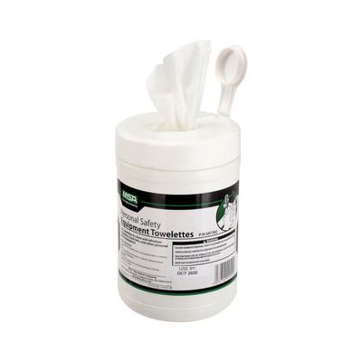 B2278849 by MSA Safety - RESPIRATOR TOWELETTES, 4-1/4X6"",