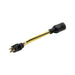 04-0093N by U.S. Wire & Cable - CORD 12AWG NEMA5-15P TO L5-20 1