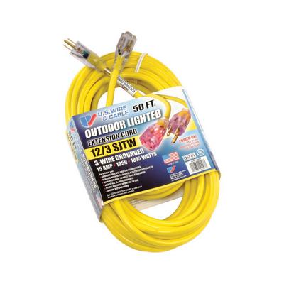 74050 by U.S. Wire - 50 FT. POWER-ON CORD W/INDICATOR