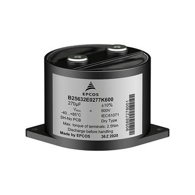 B25632E1117K000 by EPCOS - TDK Electronics - POWER ELECTRONIC CAPACITORS (PEC