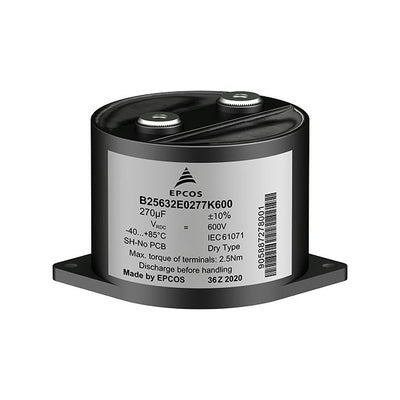 B25632E0137K900 by EPCOS - TDK Electronics - POWER ELECTRONIC CAPACITORS (PEC