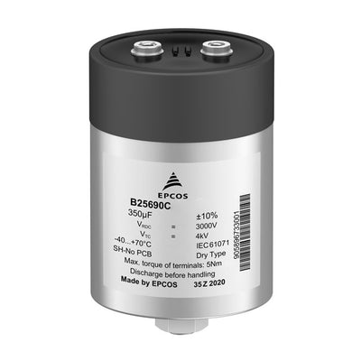 B25690C2807K003 by EPCOS - TDK Electronics - FILM CAPAC 800UF 10% 2KV RADIAL
