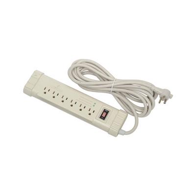 S1000-S15 by Leviton - SURGE STRIP, 6 OULET, 15-FT CORD