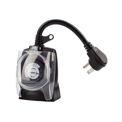 602B by Tork - 24 HOUR PLUG-IN TIMER TWO GROUND