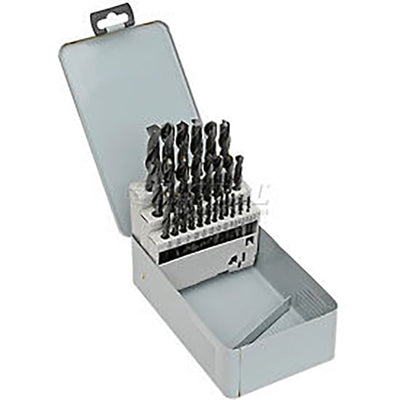 1450432 by Star Tool Supply - 29 PC. HSS IMPORT BLACK OXIDE JO