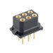 B5741-206-F-T-2 by Harwin Inc. - 3+3 POS. FEMALE DIL VERTICAL THR