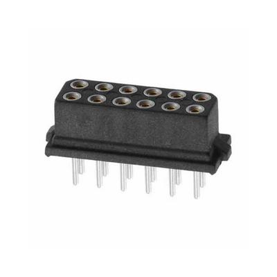 B5741-212-F-T-0 by Harwin Inc. - 6+6 POS. FEMALE DIL