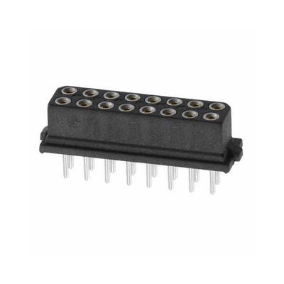B5741-216-F-T-0 by Harwin Inc. - 8+8 POS. FEMALE DIL VERTICAL THR