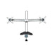 MGT-DTB-01 by MG Electronics - DUAL MONITOR DESKTOP MOUNT BRACK