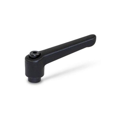 B704495 by J.W. Winco - NYLON PLASTIC ADJUSTABLE LEVER W