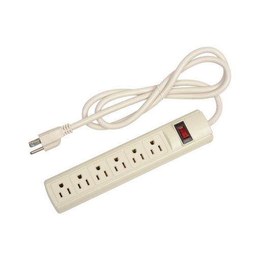 B790431 by Bayco - 6-WAY MULTI-PLUG OUTLET STRIP W/