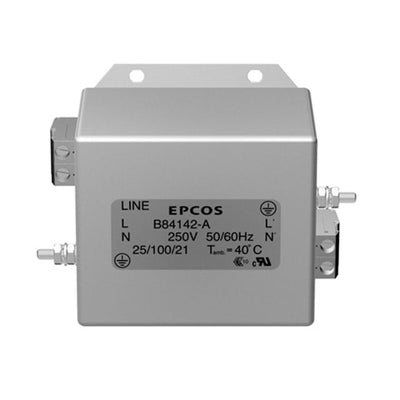 B84142A0030R000 by EPCOS - TDK Electronics - LINE FILTER 250V 30A CHASSIS MNT