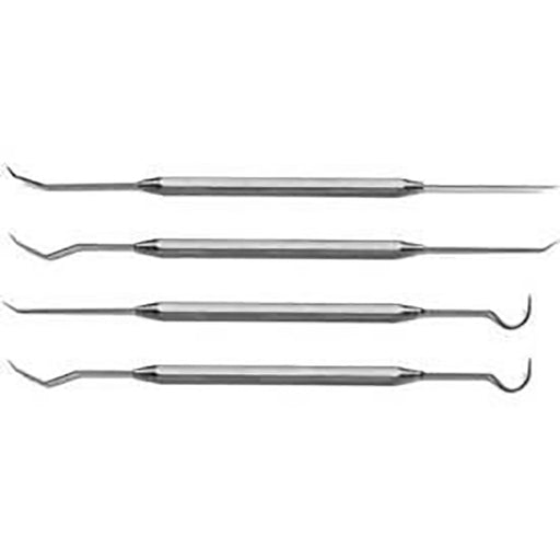 55-1965 by Moody Tools - 25MIL. DOUBLE END PROBE SET, 4 P