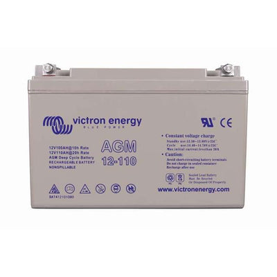 BAT412101104 by Victron Energy - VICTRON 12V 110AH GEL DEEP CYCLE