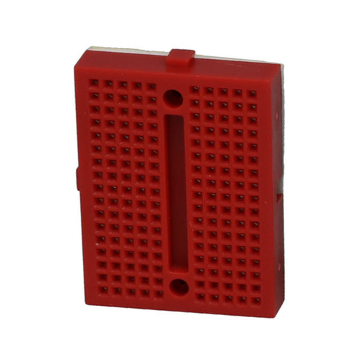 BB-32650-R by Bud Industries - BREADBRD DBL STRIP 70TIE-PTS RED