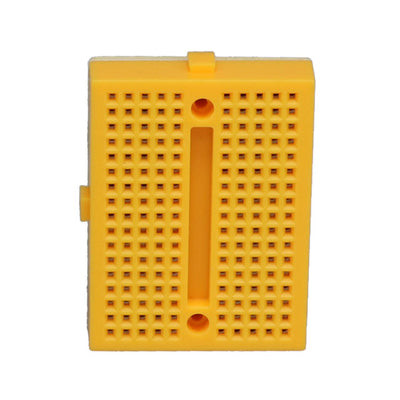 BB-32650-Y by Bud Industries - BREADBRD DBL STRIP 70TIE-PTS YLW