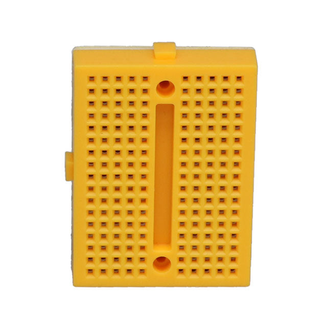 BB-32650-Y by Bud Industries - BREADBRD DBL STRIP 70TIE-PTS YLW