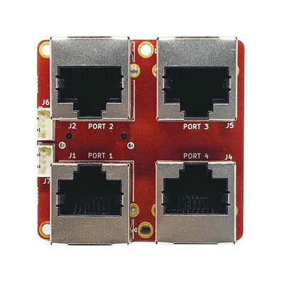BB-GNR-A-1 by BotBlox - 4 PORT RJ45 BREAKOUT BOARD