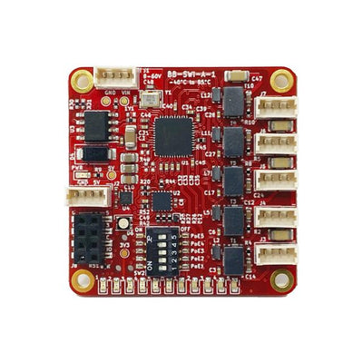 BB-SWI-A-1 by BotBlox - SMALL INDUSTRIAL 5 PORT SWITCH