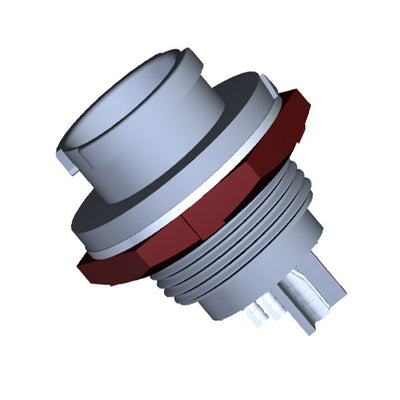 BBD-06RMFS-QC8001 by Amphenol LTW - CONNECTOR RECPT FMALE 6P GOLD SLDR CUP