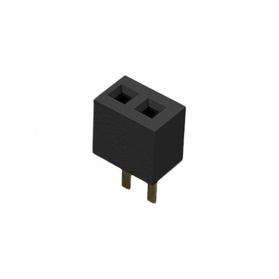 BC065-02-A-L-D by GCT - 2POS 1.0MM PITCH SOCKET, SIL, TH