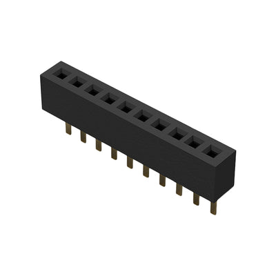 BC065-10-A-L-D by GCT - 10POS 1.0MM PITCH SOCKET, SIL, T