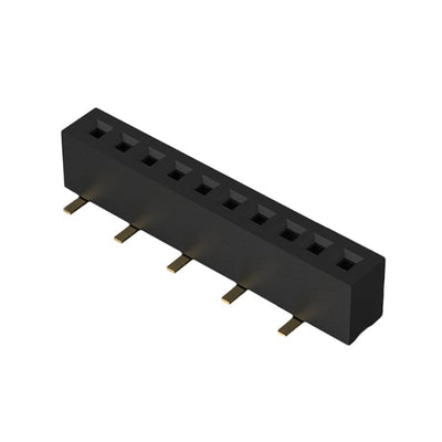 BC070-10-A-1-L-C by GCT - 10POS 1.0MM PITCH SOCKET, SIL, S