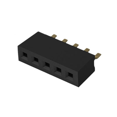 BC075-05-A-L-A by GCT - 5POS 1.0MM PITCH SOCKET, SIL, SM