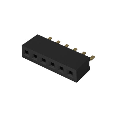 BC075-06-A-L-A by GCT - 6POS 1.0MM PITCH SOCKET, SIL, SM