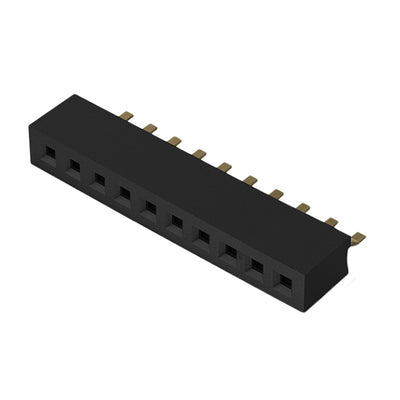 BC075-10-A-L-A by GCT - 10POS 1.0MM PITCH SOCKET, SIL, S