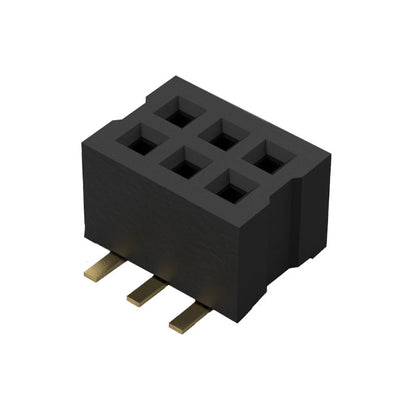 BC085-06-A-0390-L-C by GCT - 6W, 1.0MM PITCH SOCKET, DIL, SMT