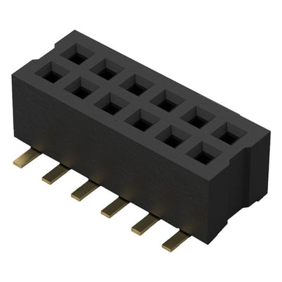 BC084-12-A-0390-L-C by GCT - CONNECTOR RECPT 12POS 0.039 GOLD SMD