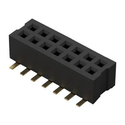 BC085-14-A-0390-L-C by GCT - 14W, 1.0MM PITCH SOCKET, DIL, SM