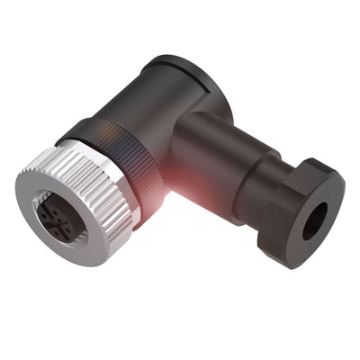 BCC06Y8 by Balluff - CONNECTOR PLUG FMALE 4POS SCREW