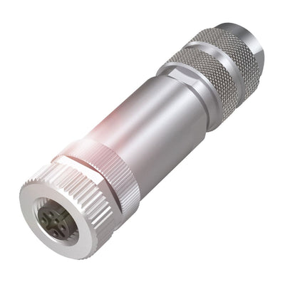 BCC06ZN by Balluff - CONNECTOR PLUG FMALE 5POS SCREW