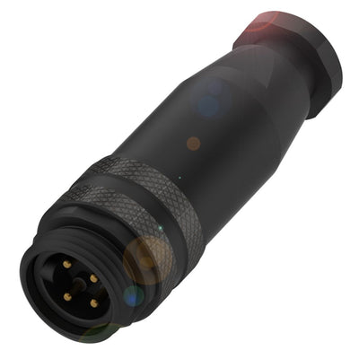 BCC0709 by Balluff - CONNECTOR RECPT MALE 4POS SCREW