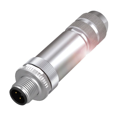 BCC0869 by Balluff - CONNECTOR RECPT MALE 4POS SCREW