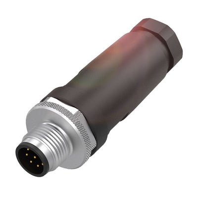 BCC0A04 by Balluff - CONNECTOR RECPT MALE 8POS SCREW