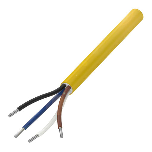 BCC0AE8 by Balluff - CABLE 4COND 22AWG YELLOW 100M