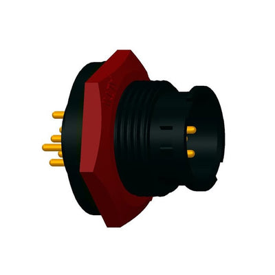 BD-06PMMP-LC7001 by Amphenol LTW - CONNECTOR RECPT MALE 6POS GOLD SOLDER
