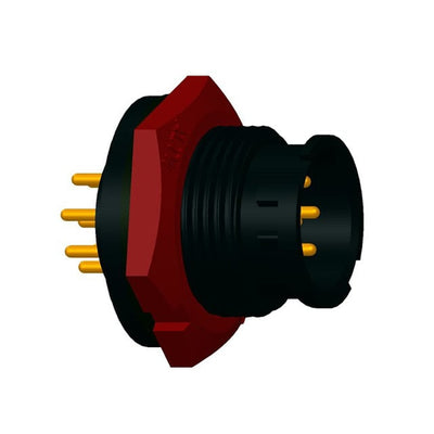 BD-08PMMP-LC7001 by Amphenol LTW - CONNECTOR RECPT MALE 8POS GOLD SOLDER